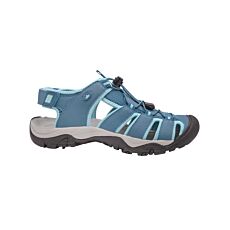 Sandale de trekking noir unisexe turquoise