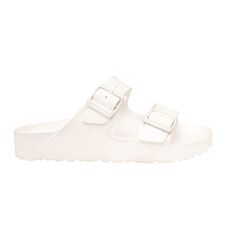 Mule Birkenstock Arizona EVA pour dames et hommes blanc