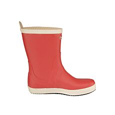 Gummistiefel im maritimen Look für Damen und Herren rot