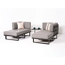 2 loveseats Daybed Sarah avec table d'appoint