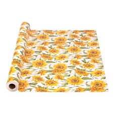 Acryl-Tischdecke mit grossen Sonnenblumen