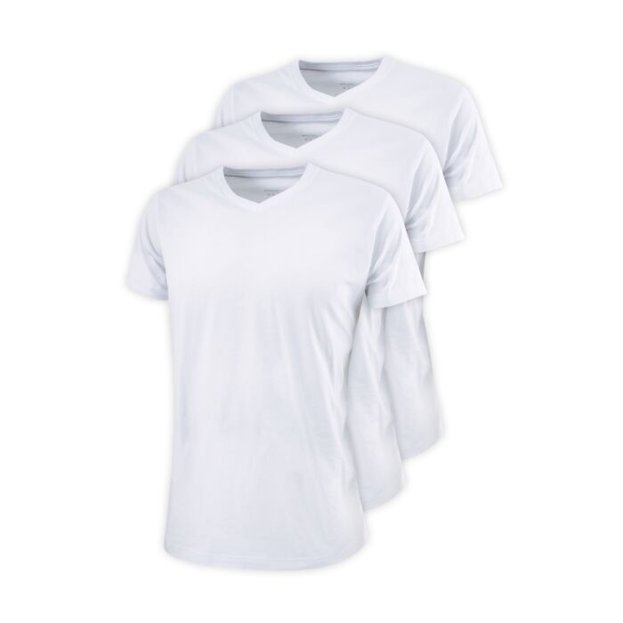 V-Neck Shirt Unterhemd 3er Pack