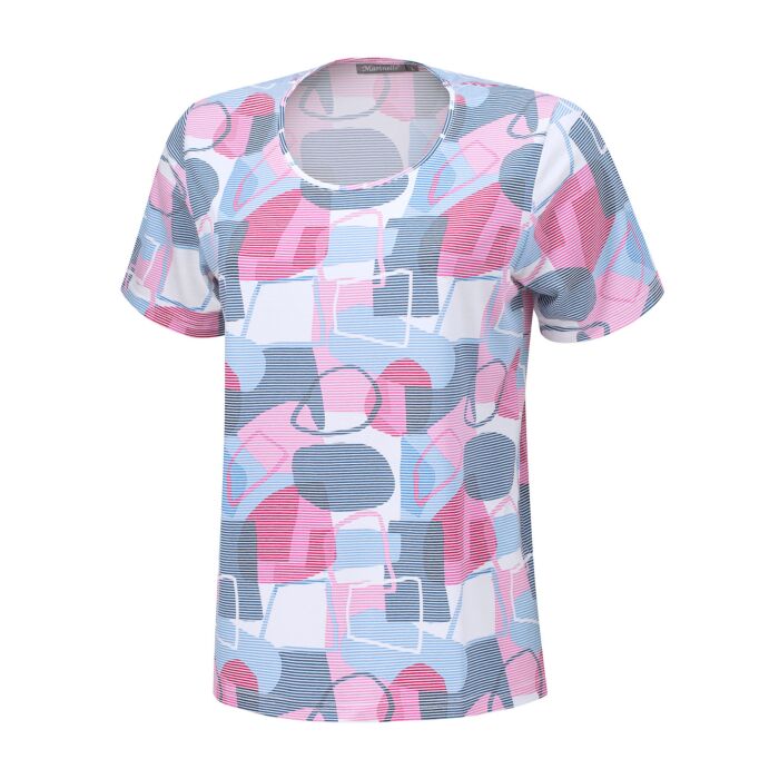 Damen-Shirt mit einem Print und Rundhalsausschnitt