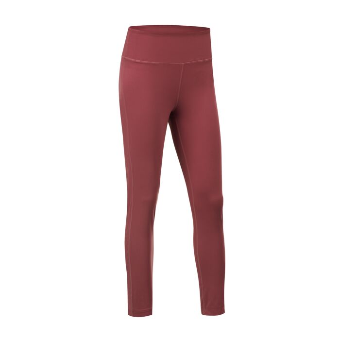 Ausgestellte Leggings - Weinrot - Ladies