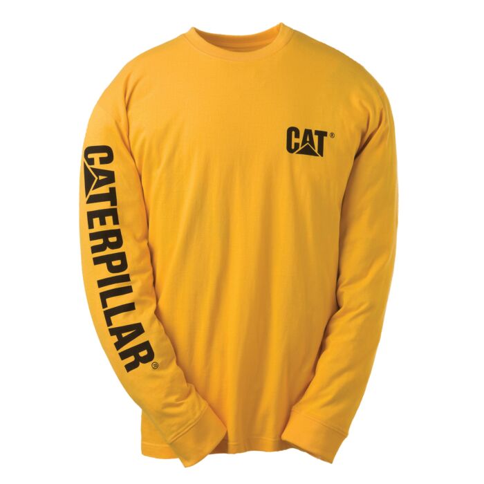 CAT Langarmshirt Trademark Banner