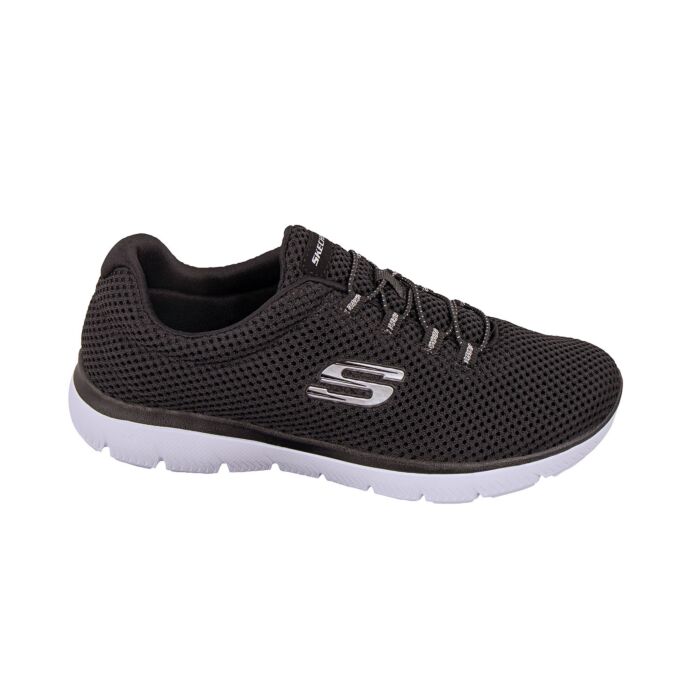 Skechers Schlupfschuh für Damen schwarz-weiss