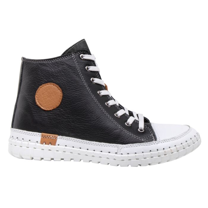 Gemini Mid Cut Sneaker für Damen schwarz